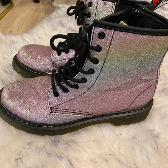 Dr. Martens Glitter Boots - Picture 2 of 3